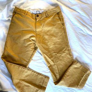 IGWT Mustard Yellow Corduroy Mens Pants